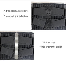 Load image into Gallery viewer, Lumbar Support Belt Lower Back Brace Abdominal Binder Men Women Waist Trainer Corset Sweat Slim Belt for Sports Gym Pain Relief