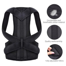 Load image into Gallery viewer, Adjustable Back Posture Corrector Support Back Unisex XS-5XL