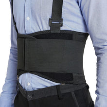Load image into Gallery viewer, Back Brace Lumbar Back Support Belt with Removable Suspenders Lower Back Support Belt for Heavy Lifting and Work