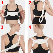 Load image into Gallery viewer, 1Pc Adjustable Therapy Posture Corrector Shoulder Support Back Brace Posture Correction Back Support