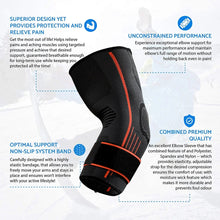 Load image into Gallery viewer, 1Pcs Elbow Brace with Strap, Compression Sleeve Arm Support Adjustable for Running, Workout, Basketball, Tendonitis, Arthritis