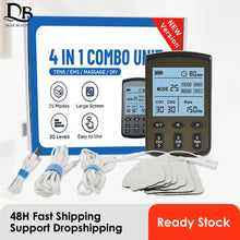 Load image into Gallery viewer, 25 Modes TENS Unit Muscle Stimulator Dual Channel EMS Meridian Shoulder Cervical Body Massager Pulse Muscle Stimulation Machine