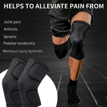 Load image into Gallery viewer, Austto 1PC Knee Guard Knee Support Braces Compression Protection Sleeves for Running Basketball Squats Fitness Workouts