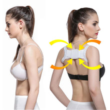 Load image into Gallery viewer, 1Pc Adjustable Therapy Posture Corrector Shoulder Support Back Brace Posture Correction Back Support