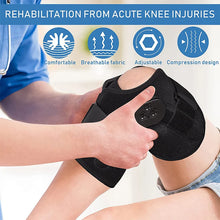 Load image into Gallery viewer, Hinged Knee Brace Adjustable Knee Support with Side Stabilizers of Locking Dials for Knee Pain Arthritis Acl Pcl Meniscus Tear