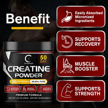 Load image into Gallery viewer, GPGP GreenPeople Creatine Monohydrate Powder Creatine Powder Muscle Recovery Muscle Builder for Men & Women Workout Supplements