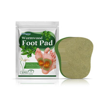 Load image into Gallery viewer, 12Pc Wormwood Foot Patch Heel Fatigue Pain Relieve Stress Detoxification Help Sleeping Body Detox Sticker Detoxifying Foot Patch
