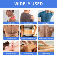 Load image into Gallery viewer, 25 Modes TENS Unit Muscle Stimulator Dual Channel EMS Meridian Shoulder Cervical Body Massager Pulse Muscle Stimulation Machine
