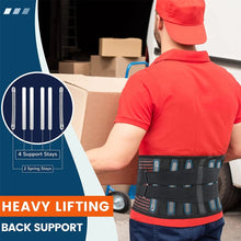 Load image into Gallery viewer, 1Pcs Back Support Belt for Back Pain Relief with Lumbar Pad, Lower Back Brace for Men Women,Anti-Skid Waist Support for Sciatica

