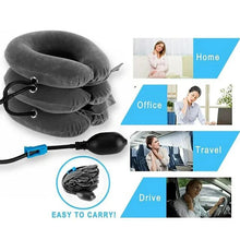 Load image into Gallery viewer, 1Pcs Neck Stretcher Inflatable Cervical Neck Traction
