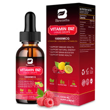 Load image into Gallery viewer, BEWORTHS Vitamin B12 Drops Energy Supplements Support Immune Health Protecting Cardiovascular Health Promote Digestion
