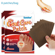 Load image into Gallery viewer, 8pcs Gout Joint Care Patch Pain Relief Patches For Therapy Tenosynovitis Arthritis Wrist Thumb Finger Pain Relief Patch
