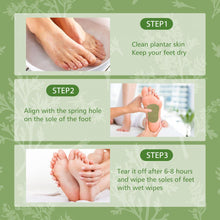 Load image into Gallery viewer, 12Pc Wormwood Foot Patch Heel Fatigue Pain Relieve Stress Detoxification Help Sleeping Body Detox Sticker Detoxifying Foot Patch
