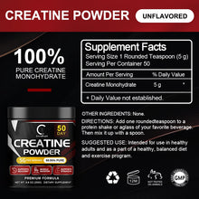 Load image into Gallery viewer, GPGP GreenPeople Creatine Monohydrate Powder Creatine Powder Muscle Recovery Muscle Builder for Men &amp; Women Workout Supplements
