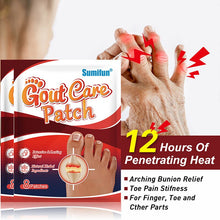 Load image into Gallery viewer, 8pcs Gout Joint Care Patch Pain Relief Patches For Therapy Tenosynovitis Arthritis Wrist Thumb Finger Pain Relief Patch
