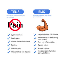 Load image into Gallery viewer, 25 Modes TENS Unit Muscle Stimulator Dual Channel EMS Meridian Shoulder Cervical Body Massager Pulse Muscle Stimulation Machine

